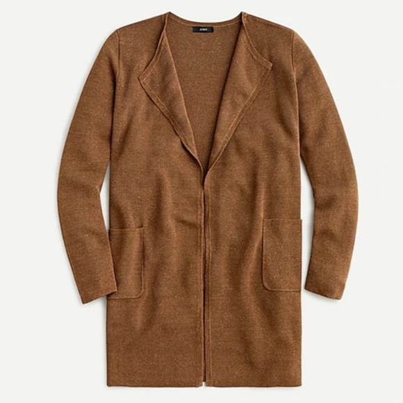 J. Crew Sweaters - NWT J. Crew Juliette Collarless Sweater Blazer S